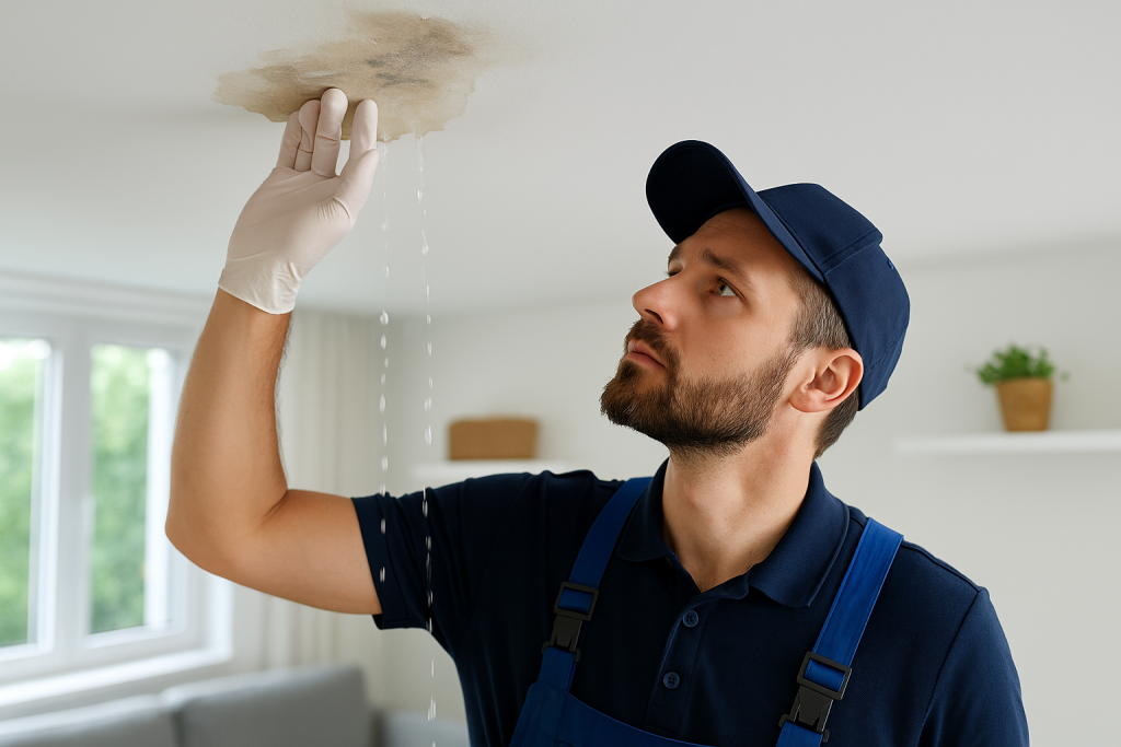 infiltrazioni acqua piovana soffitto