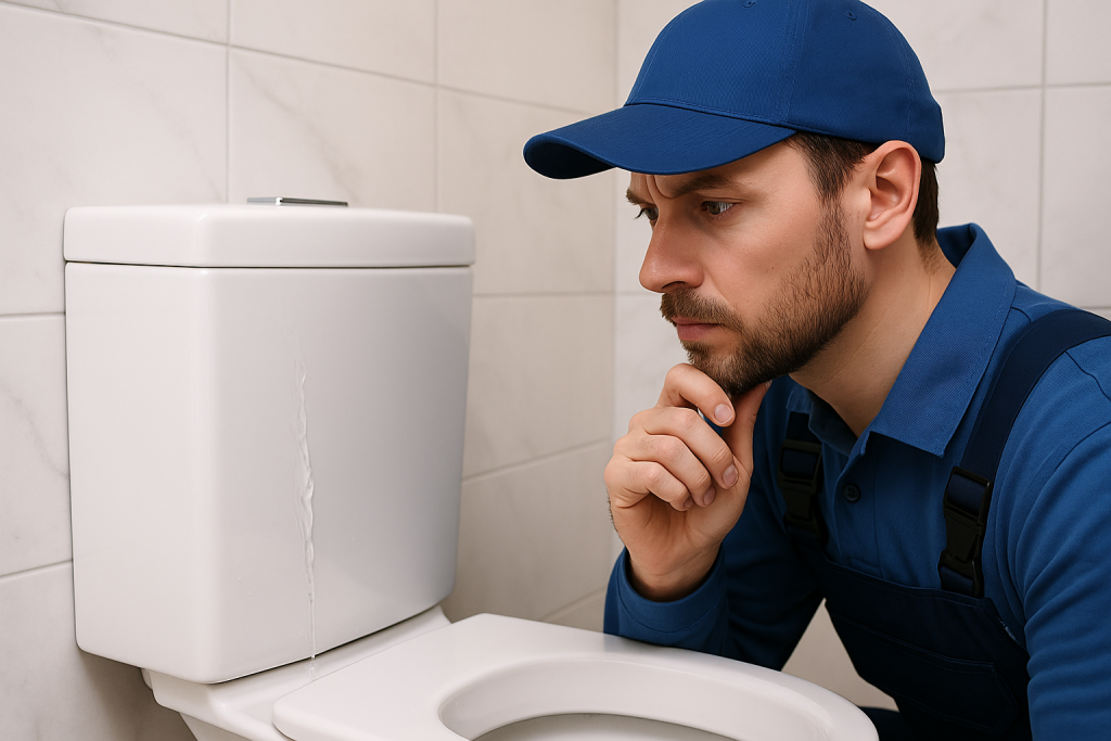 perdita acqua cassetta wc