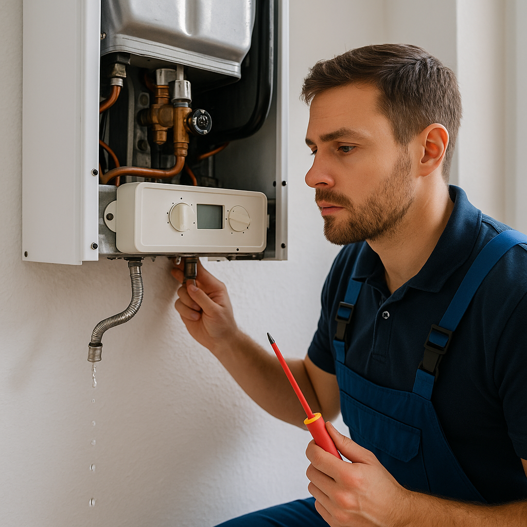 perdita acqua dalla caldaia